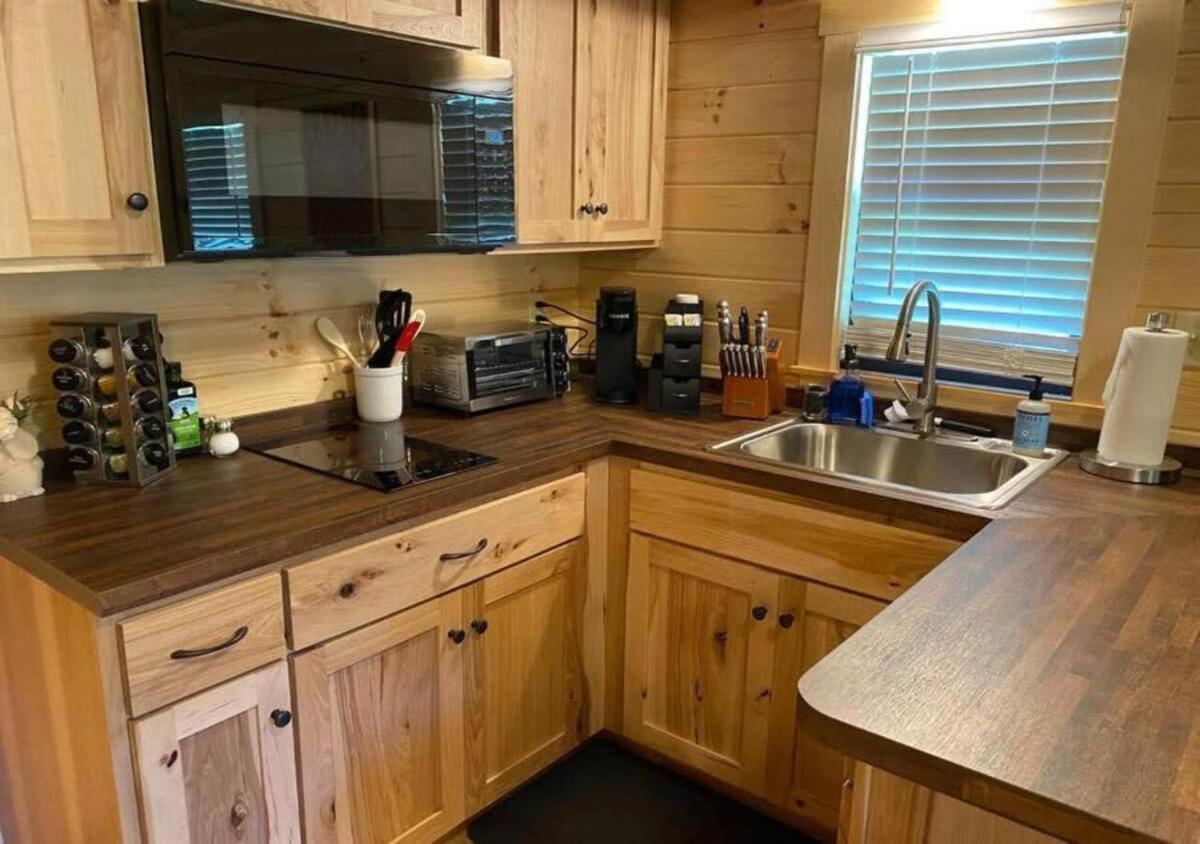 Serene 1Br Cabin Near Nc Z00 With Loft & Waterview Asheboro Extérieur photo